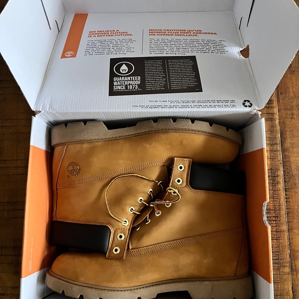 Timberland Men's Tan Leather Boots